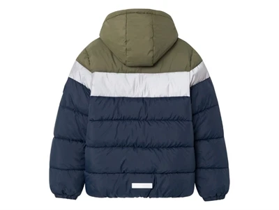 Name It dark sapphire puffer vinterjakke