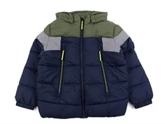 Name It dark sapphire puffer vinterjakke