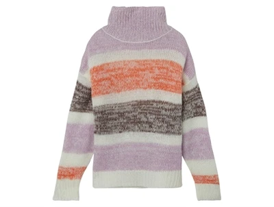 Name It scarlet ibis stribet strikbluse