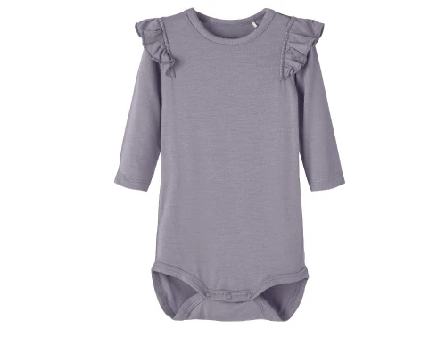 Name It lavender gray body flæser