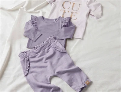 Name It lavender gray body flæser