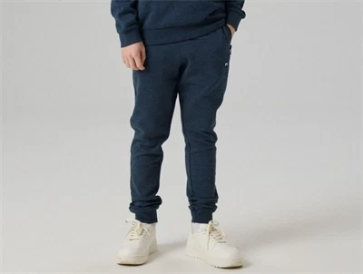 Name It sweatpants i blå nuance med lynlåslommer