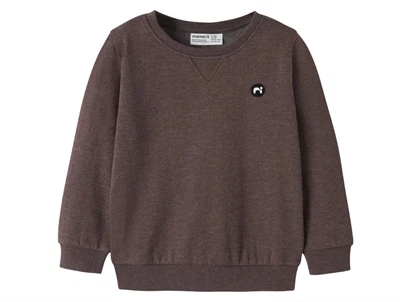 Name It sweatshirt french roast med badge
