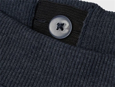 name it sweatpants dark sapphire med lynlåslommer detalje