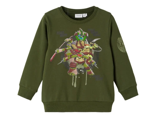Name It rifle green Turtles sweatshirt