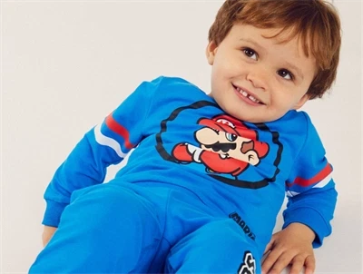 Name It imperial blue Super Mario sweatshirt