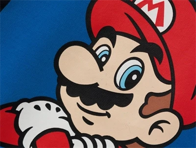 Name It imperial blue Super Mario sweatshirt