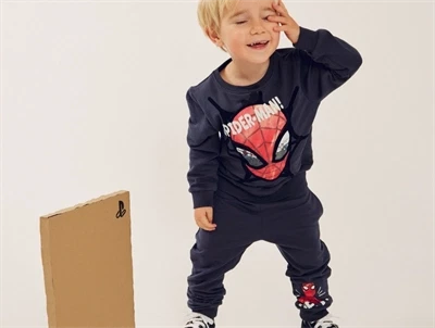 Name It india ink Spiderman sweatshirt