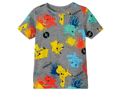 Name It grey melange Pokemon t-shirt