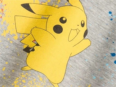 Name It grey melange Pokemon t-shirt