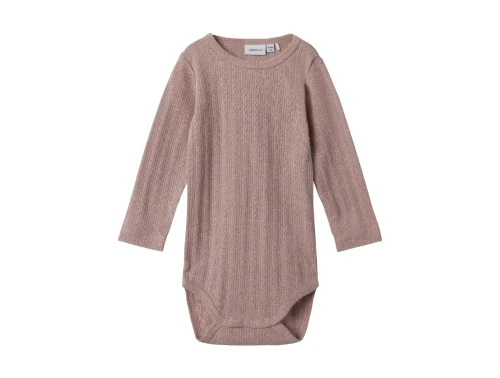 Name It deauville mauve melange glitter body
