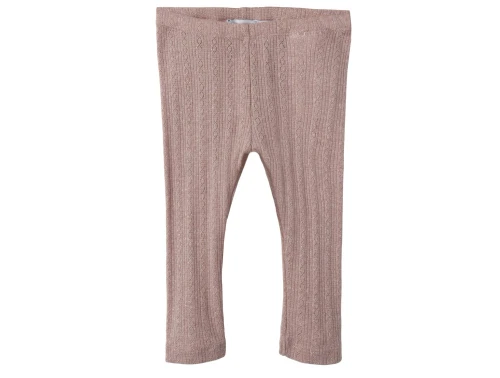 Name It deauville mauve melange glitter legging