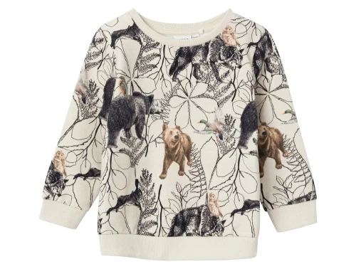 Name It peyote melange printet sweatshirt