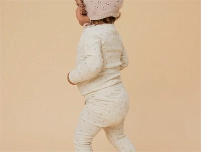 Lil\' Atelier body turtledove med blomsterprint