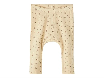 Lil Atelier wood ash legging blomster