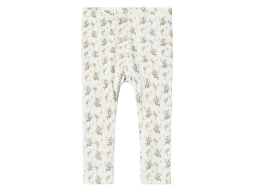 Lil Atelier coconut milk blomstret legging