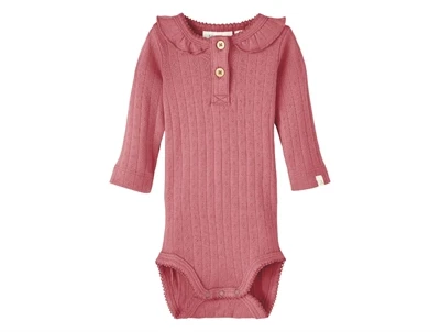 Lil Atelier dry rose body hulmønster