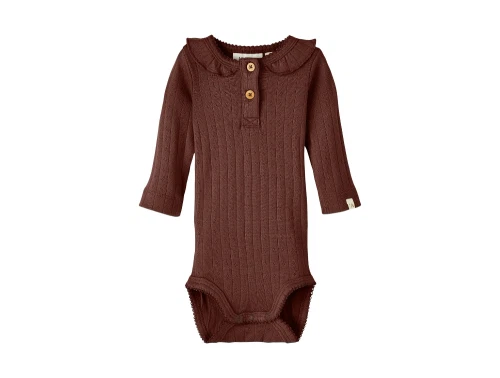 Lil Atelier rum raisin body hulmønster