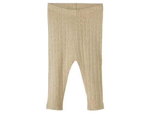 Lil Atelier chinchilla hulmønster legging
