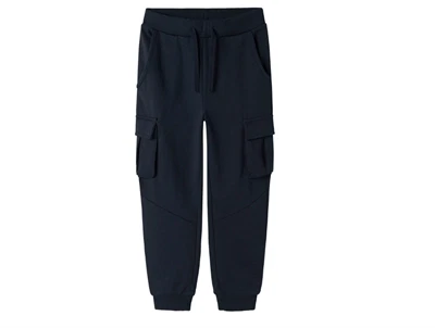 name it cargo sweatpants dark sapphire forfra