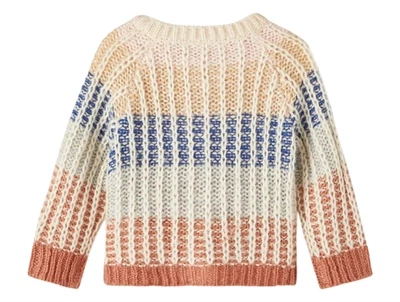 Name It buttercream strik cardigan