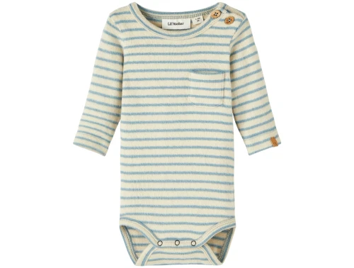 Lil Atelier smoke blue stribet body