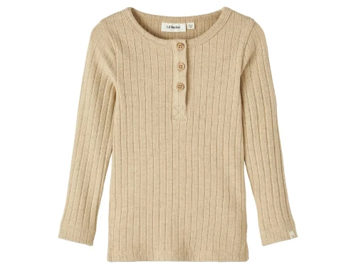 Lil Atelier warm sand/melange top