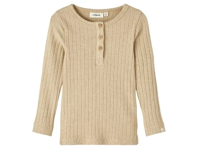 Lil Atelier warm sand/melange top