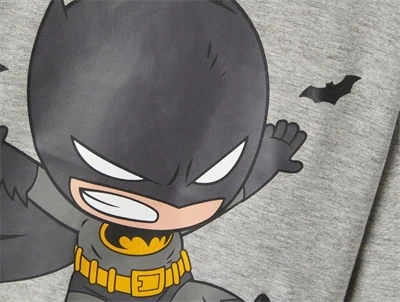 Name It grey melange DC Super Friends t-shirt
