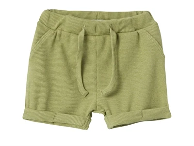 Lil Atelier sage shorts