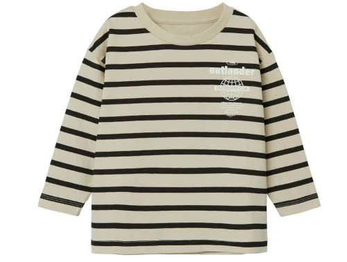 Name It brown rice t-shirt striber