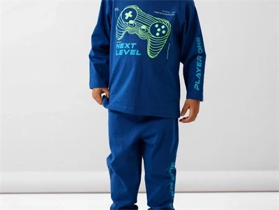 Name It navy peony gaming pyjamas