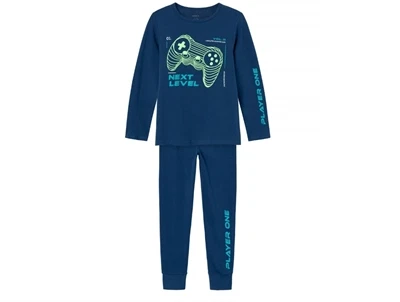 Name It navy peony gaming pyjamas