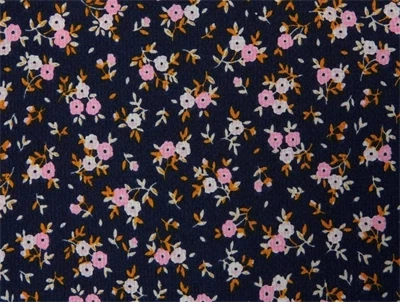 Name It dark sapphire blomstret nederdel
