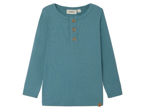 Lil Atelier smoke blue bluse