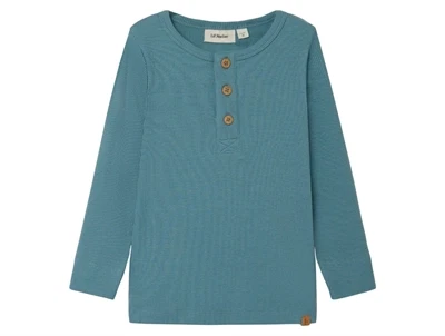Lil Atelier smoke blue bluse