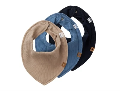 Name It dark savlesmæk sapphire/coronet blue/pure cashmere med trykknaplukning (3-pak)