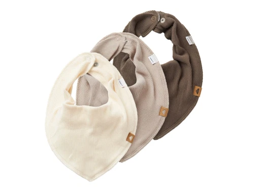 Name It savlesmække pure cashmere/ bungee cord/ summer sand med trykknaplukning (3-pak)