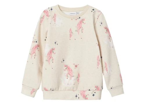 Name It peyote melange unicorn sweatshirt