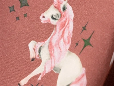 Name It light mahogany unicorn sweatshirt