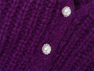 Name It grape juice short knit cardigan