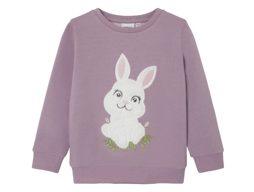 Name It lavender mist kanin sweatshirt