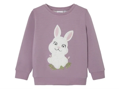 Name It lavender mist kanin sweatshirt