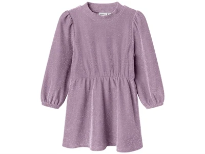 Name It lavender mist glimmer kjole