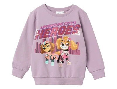 Name It lavender mist Paw Patrol sweatshirt