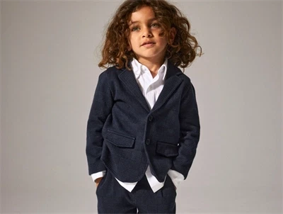 Name It blazer navy blazer check med tern