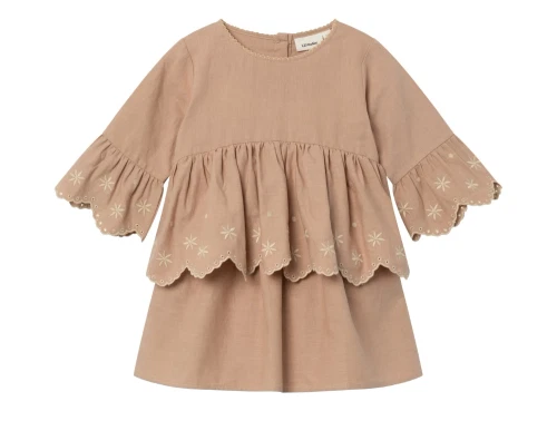 Lil Atelier nougat kjole