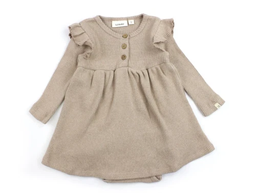 Lil Atelier nougat bodykjole
