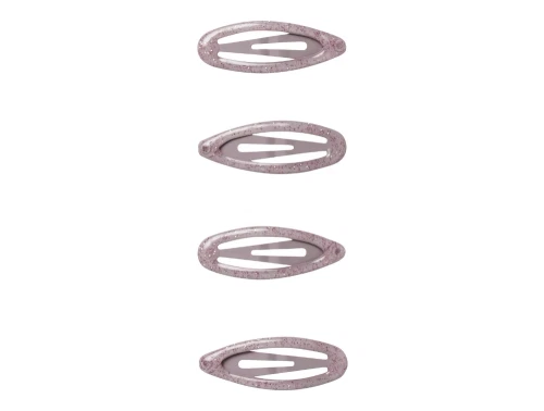 Name It hårspænder keepsake lilac med glimmer 4-pak