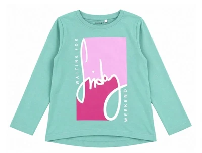 Name It wasabi/friday printet loose t-shirt